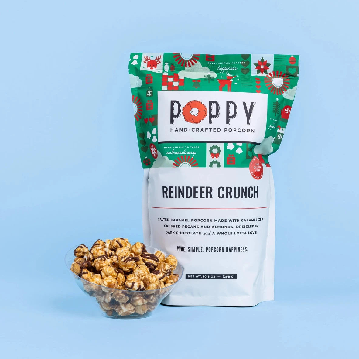 Reindeer Crunch Hand-Crafted Popcorn