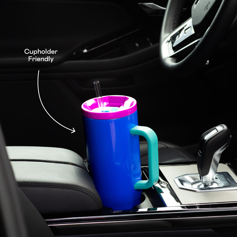 CRUISER INSULATED TUMBLER WITH HANDLE