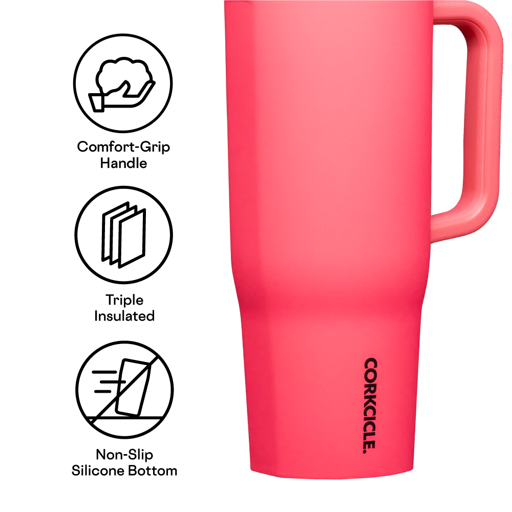 CRUISER INSULATED TUMBLER WITH HANDLE