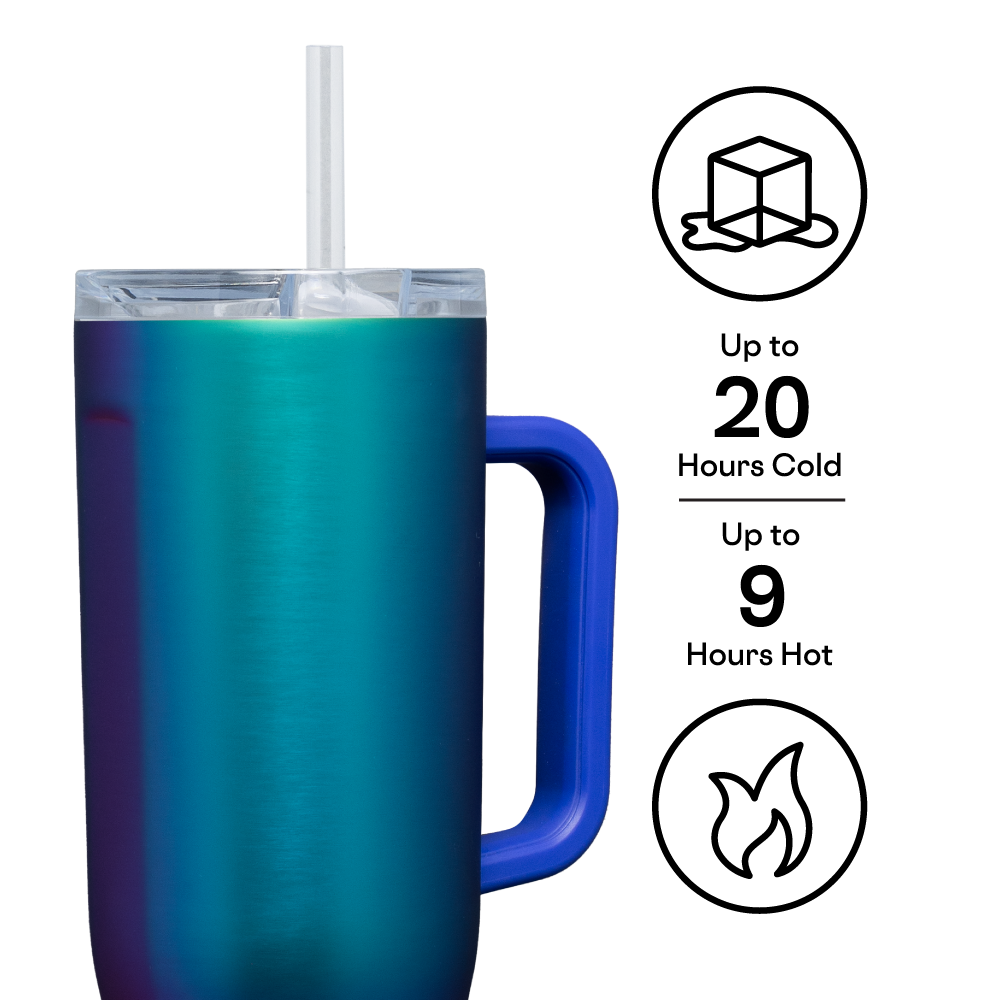 CRUISER INSULATED TUMBLER WITH HANDLE