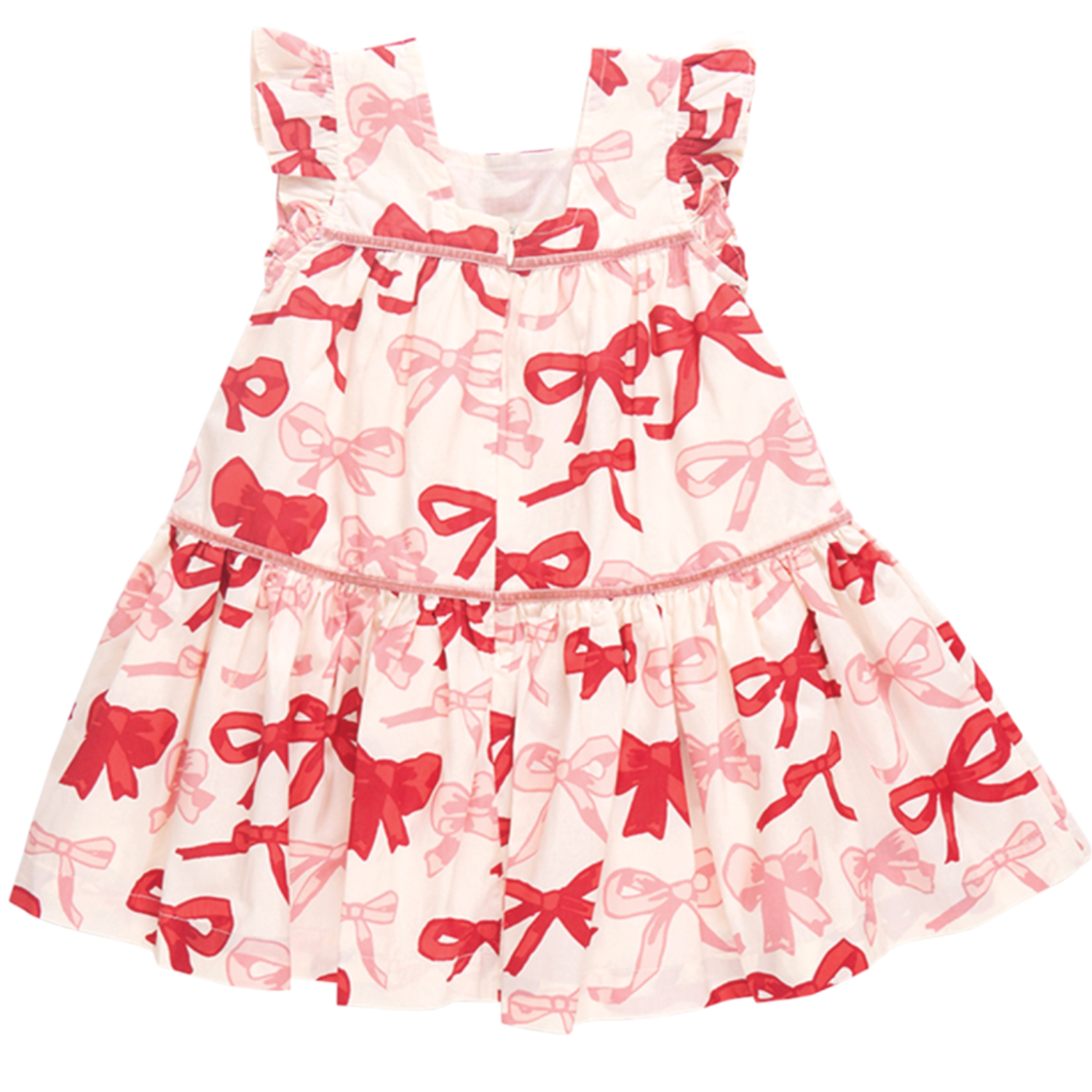 Girls Camelia Dress- Valentines Bows