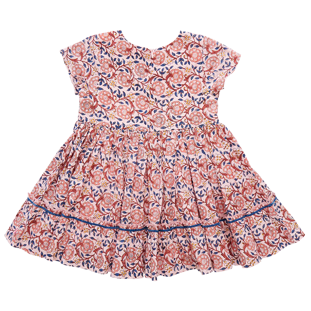 Girls Niley Dress - Pink Blossom