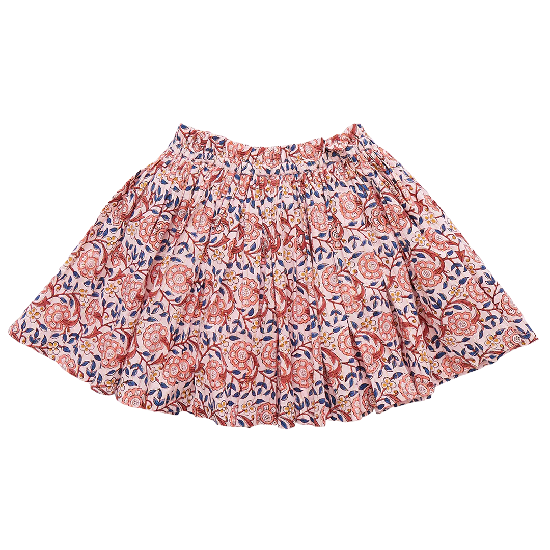 Girls Theodore Skirt - Pink Blossom