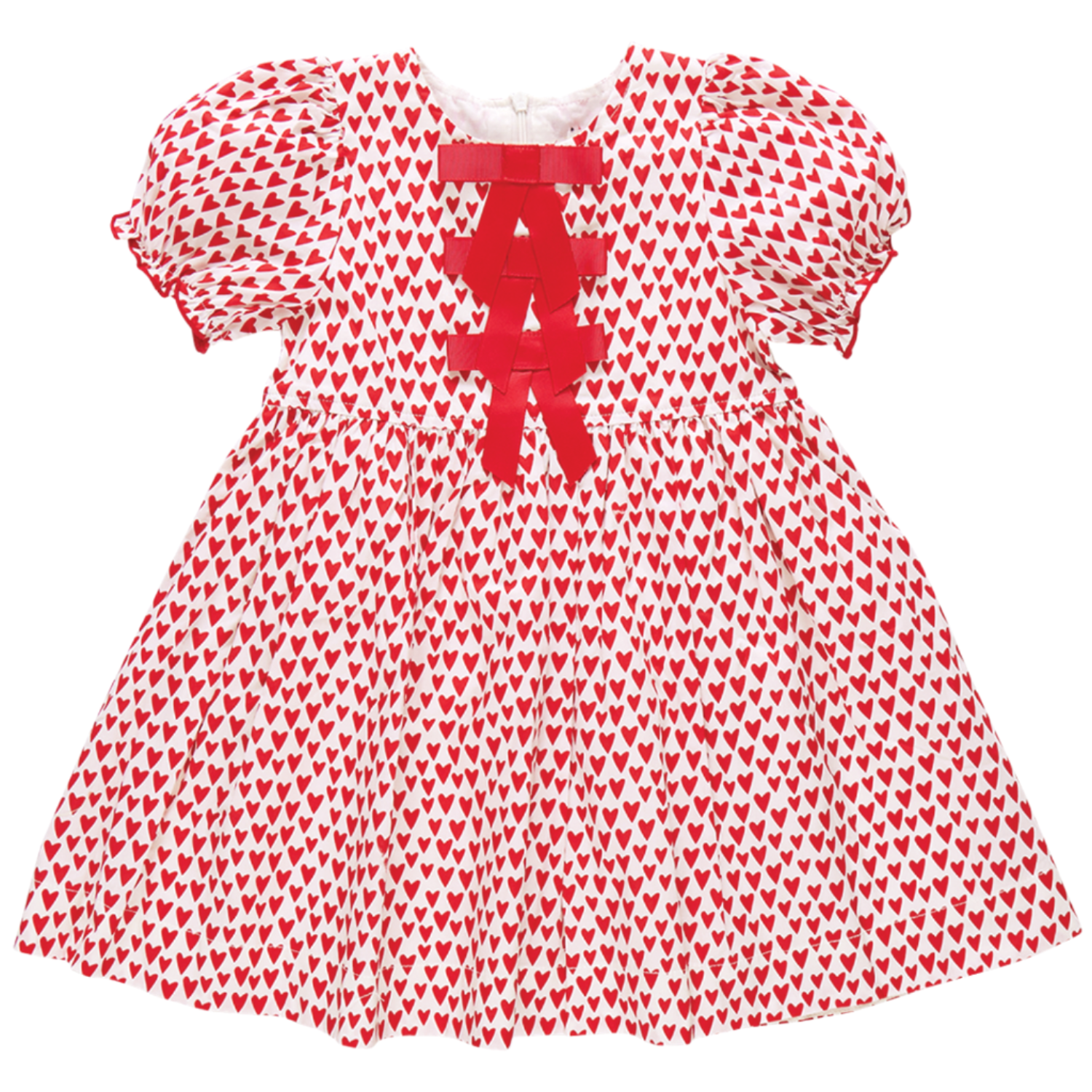 Girls Hermione Dress- Mini Hearts