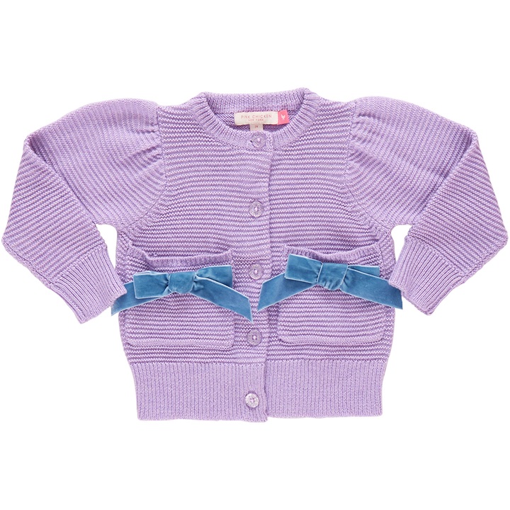 Girls Pocket Sweater - Bows