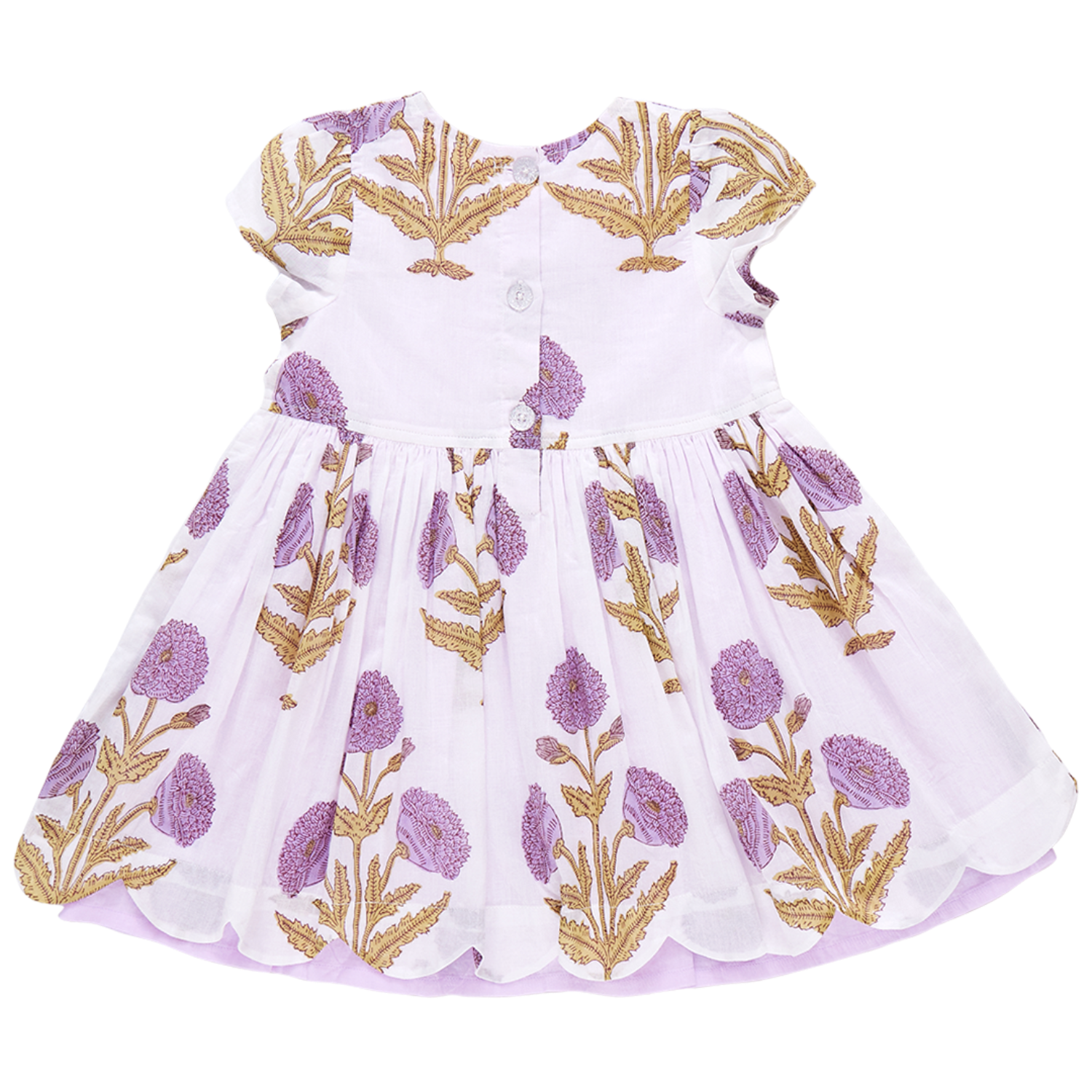 Girls Marisol Dress - Lavender Dandelion