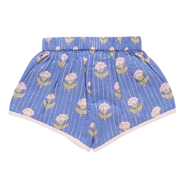 Girls Millie Short - Periwinkle Small Bud