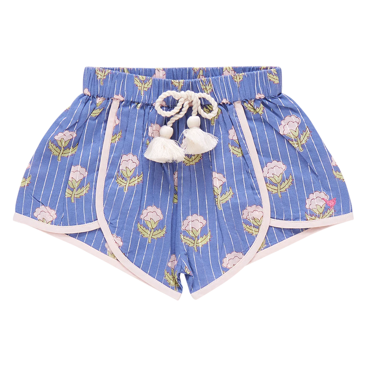 Girls Millie Short - Periwinkle Small Bud