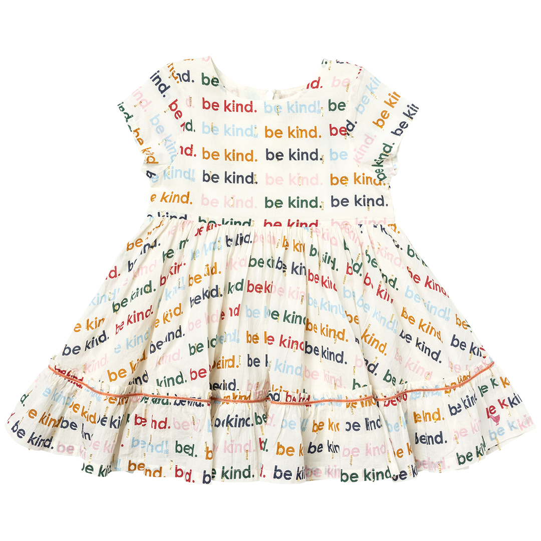 Girls Niley Dress - Be Kind