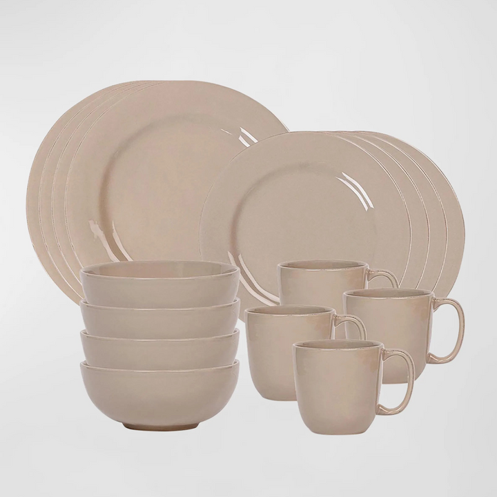 Puro 16pc Place Setting - Taupe