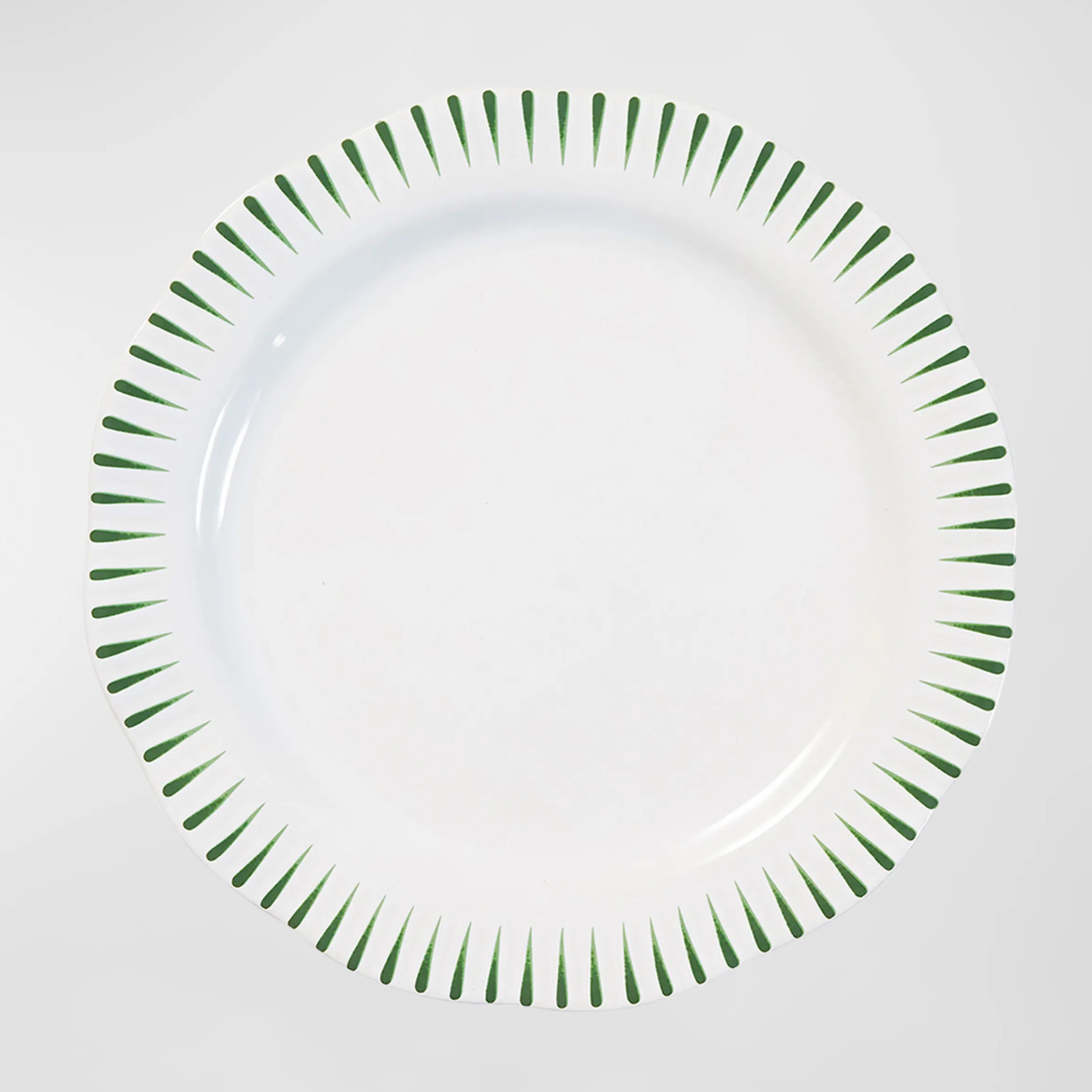 Sitio Stripe 16pc Place Setting - Basil