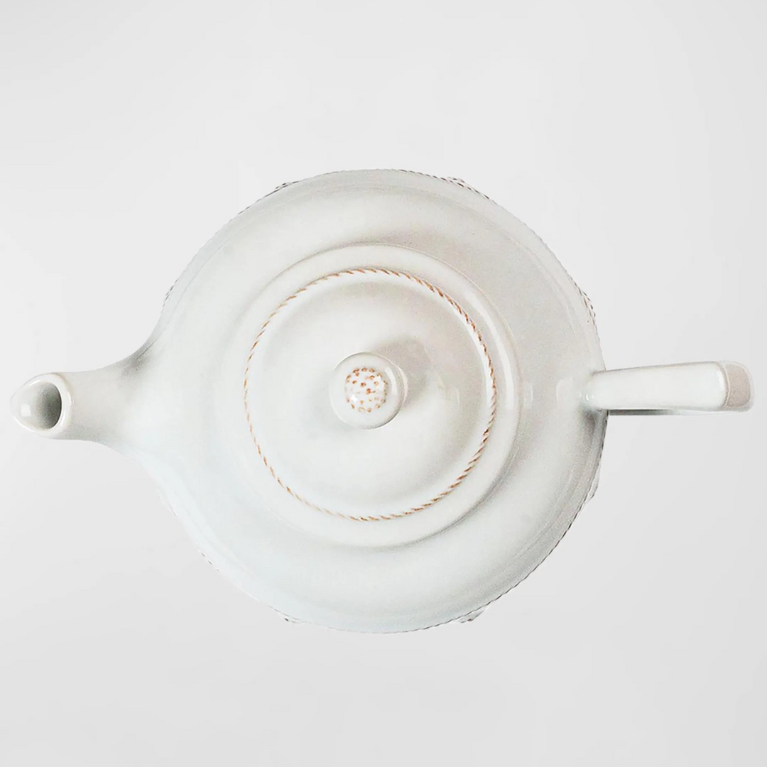 Berry & Thread Teapot - Whitewash