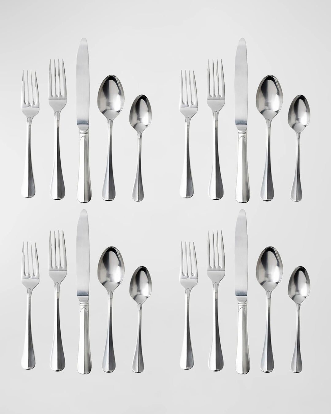 Bistro 20pc Place Setting - Bright Satin