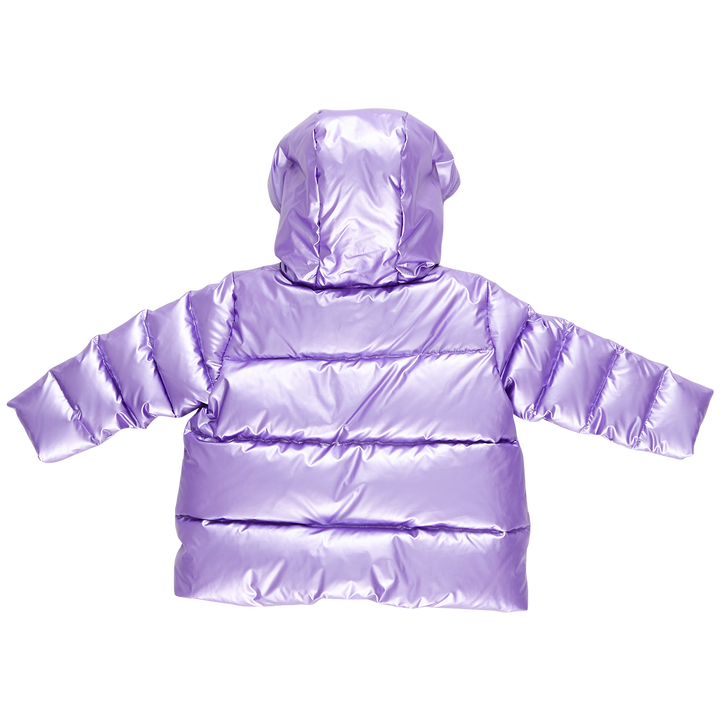 Purple Metallic Girls Pete Puffer