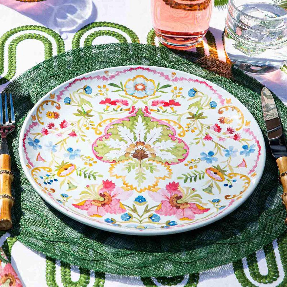 Tuileries Garden Placemat - Basil