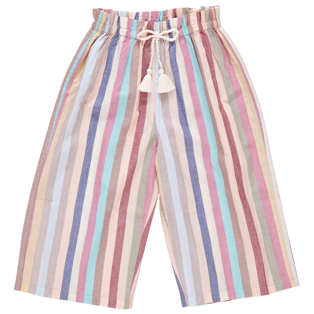 Girls Theodore Pant - Multi Vintage Stripe