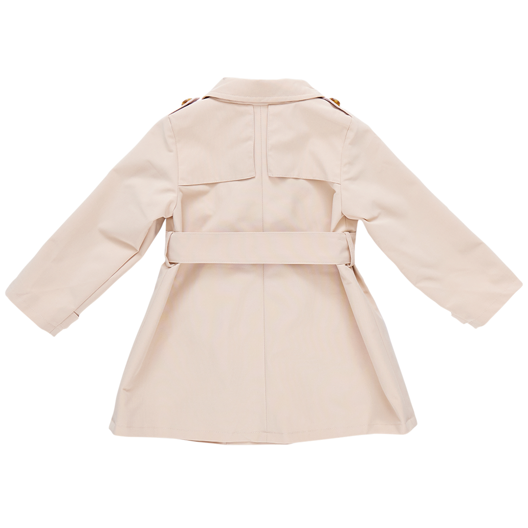 Girls Trudy Trench Coat - Beige