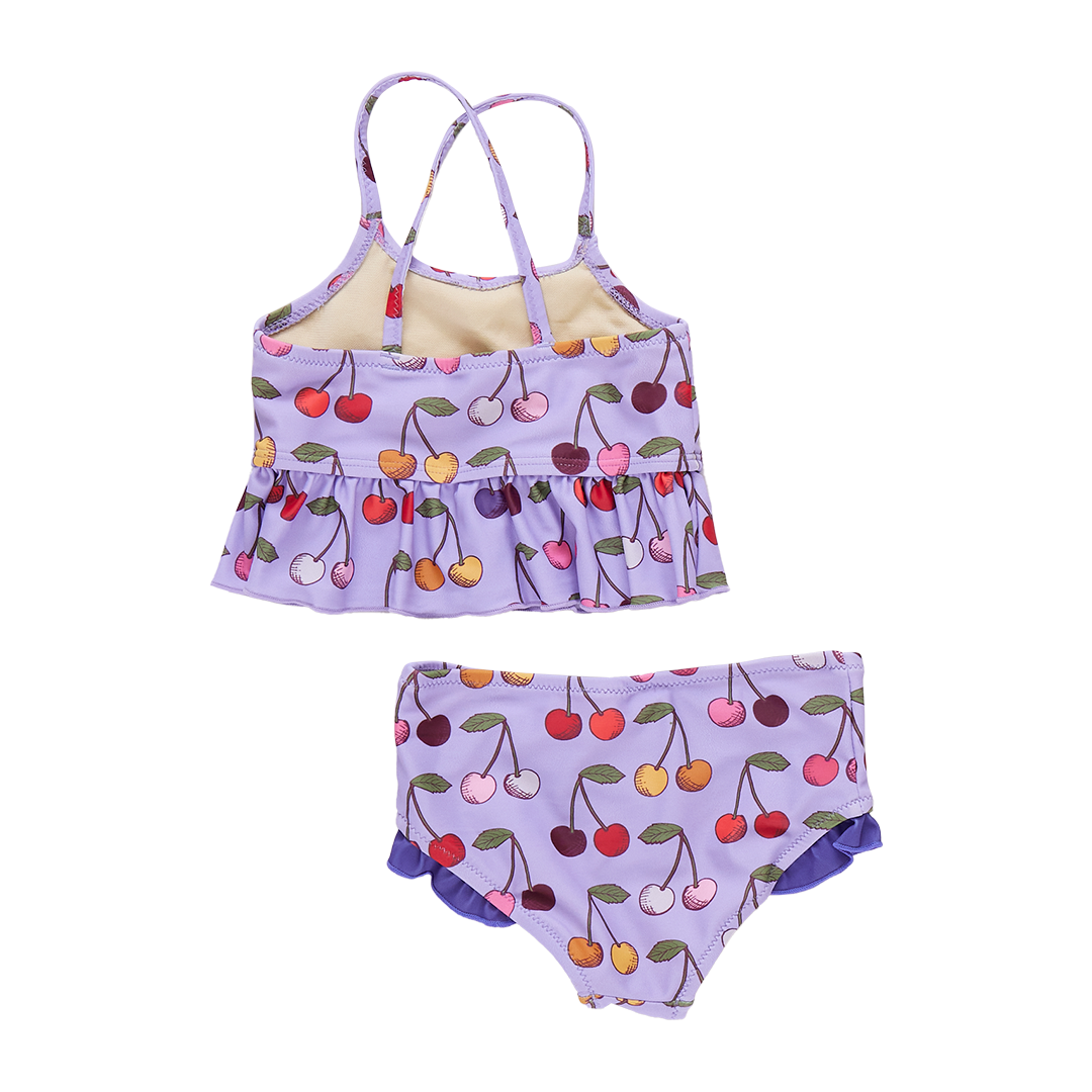 Girls Joy Tankini - Lavender Cherry