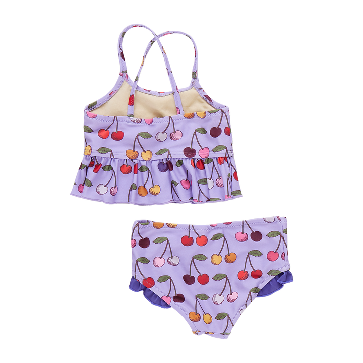 Girls Joy Tankini - Lavender Cherry