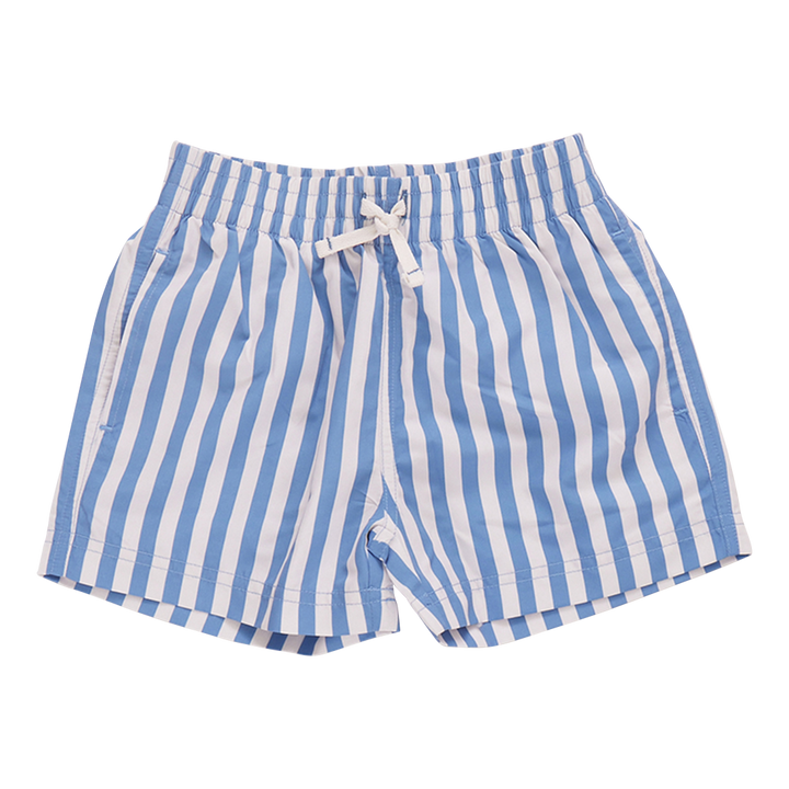 Boys Swim Trunk - Blue Stripe