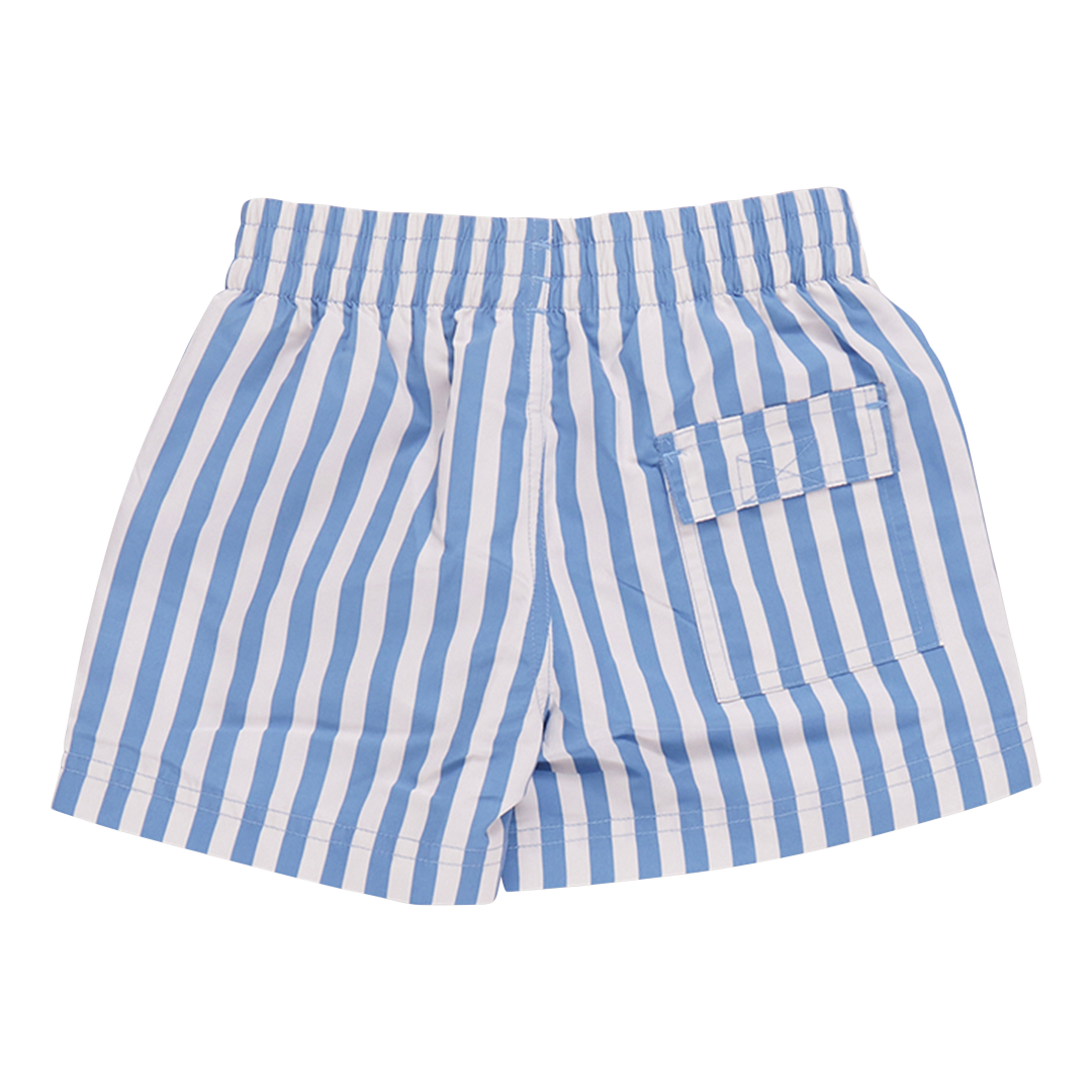 Boys Swim Trunk - Blue Stripe