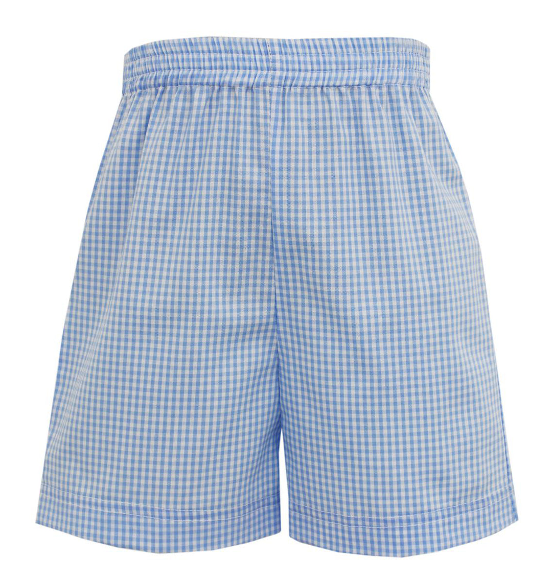 Peter Rabbit Boys Blue Gingham Shorts