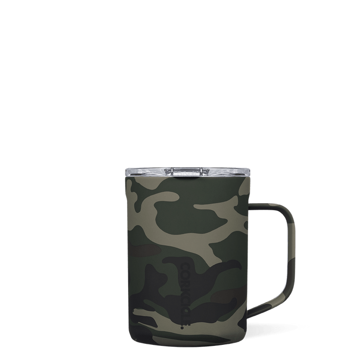 Woodland Camo 16 oz Coffee Mug