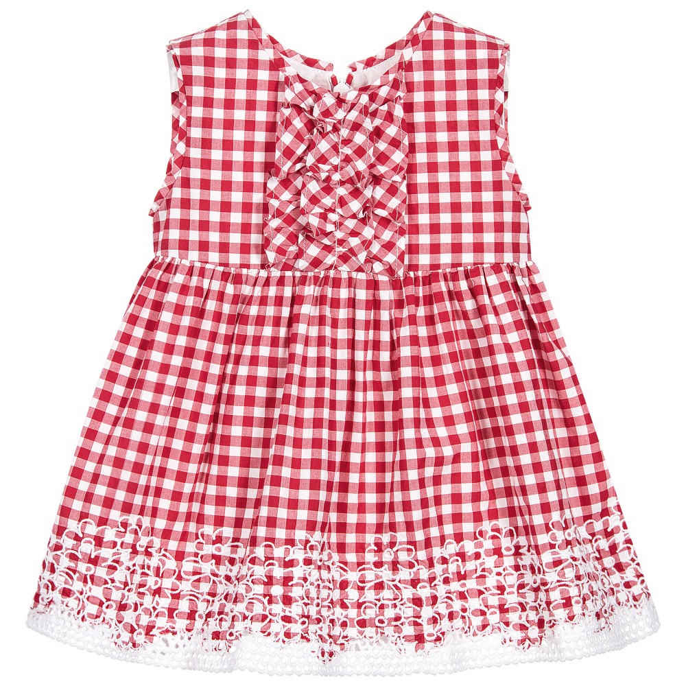 Red Gingham Dress