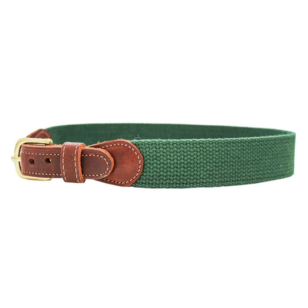 Green Canvas Buddy Belt