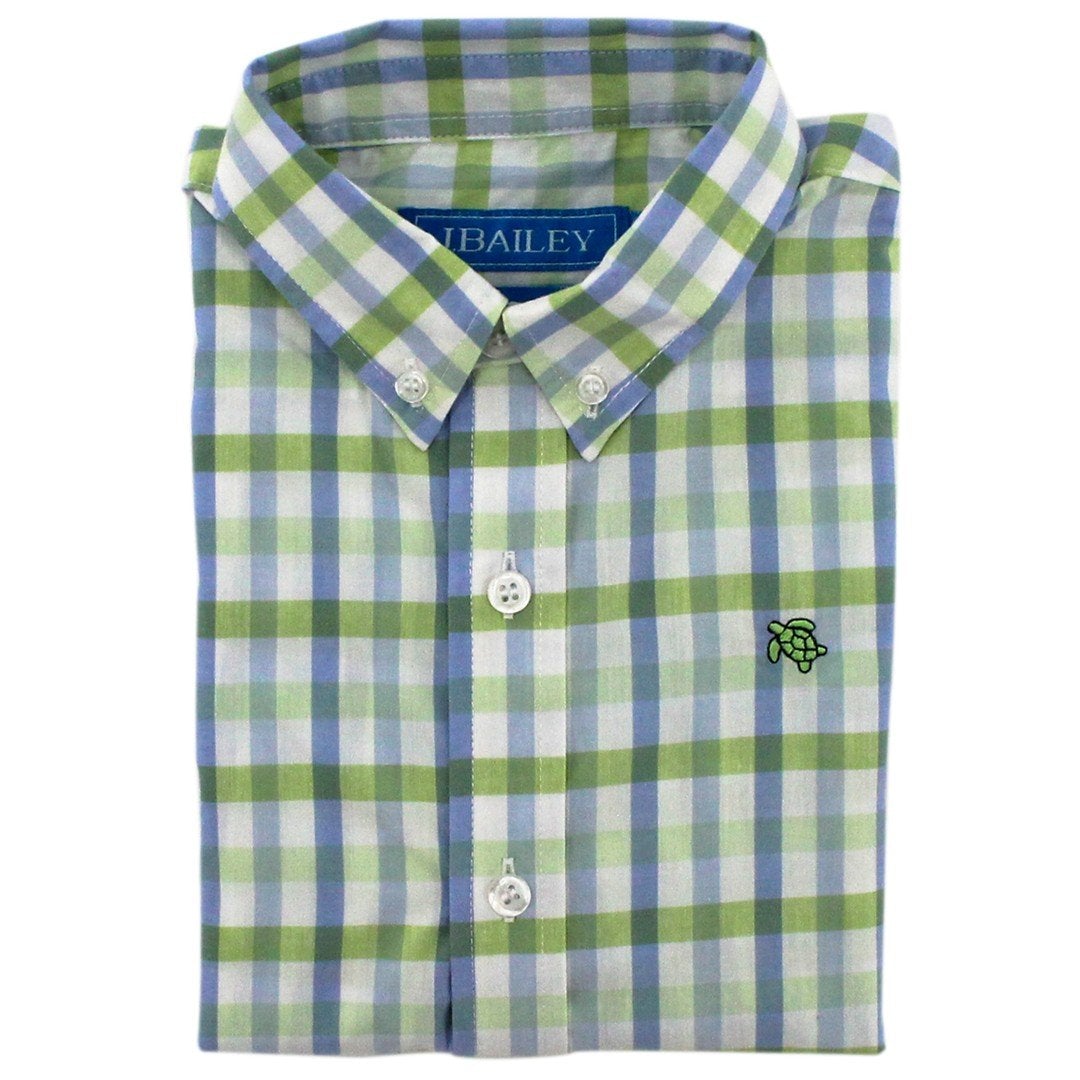 Darcy Windowpane Roscoe Button Down Shirt