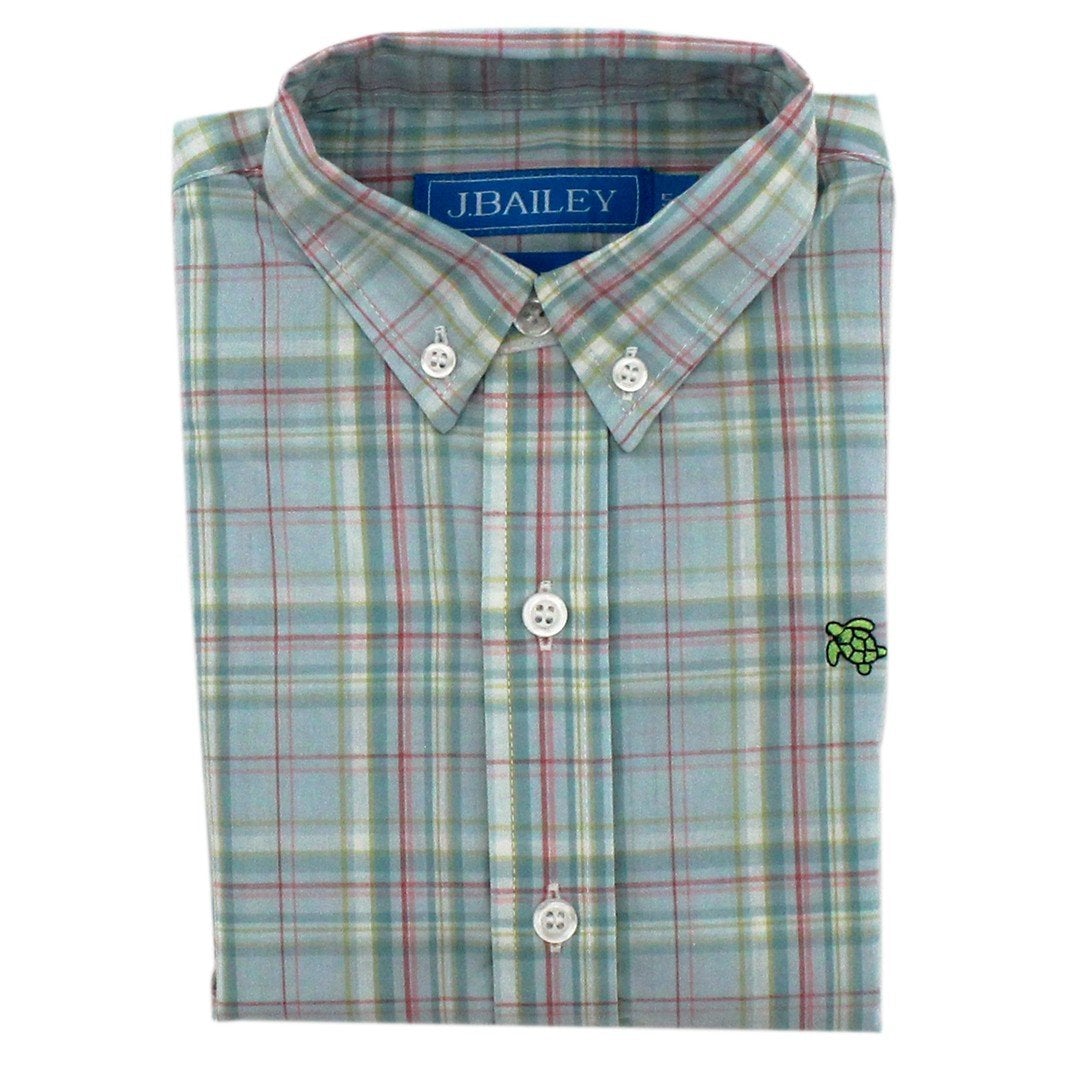 Yates Plaid Roscoe Button Down Shirt