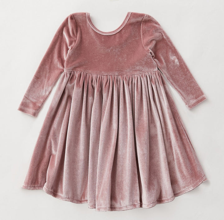 Blush Velour Steph Dress