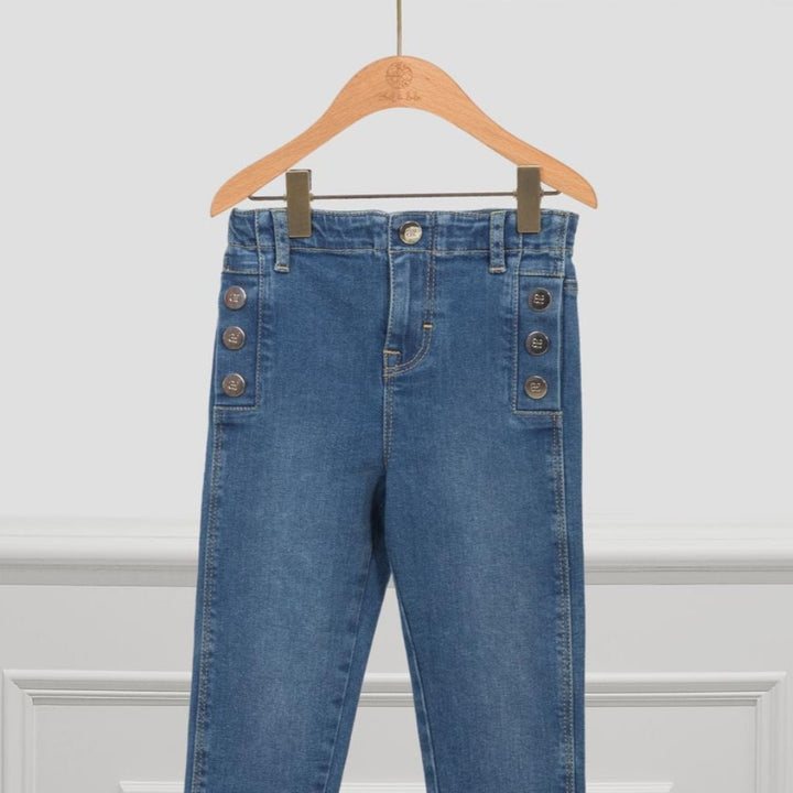 Medium Wash Denim Skinny Jeans