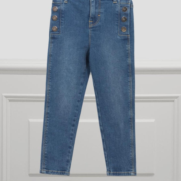 Medium Wash Denim Skinny Jeans