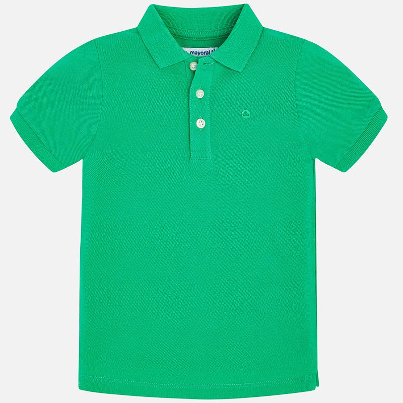 Green Short Sleeved Polo Shirt