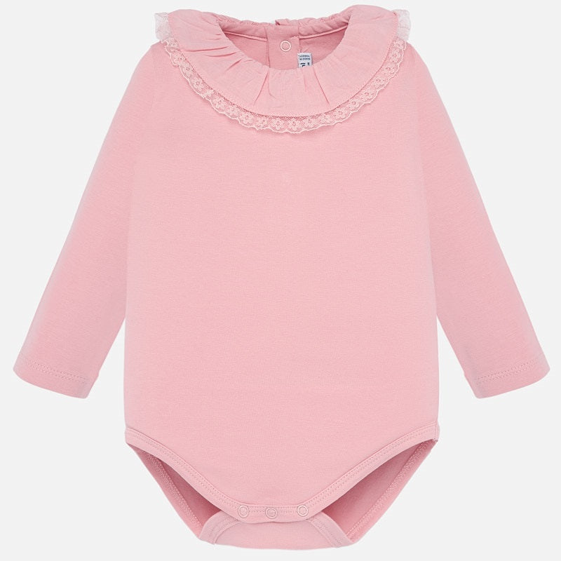 Pink Ruffle Onesie