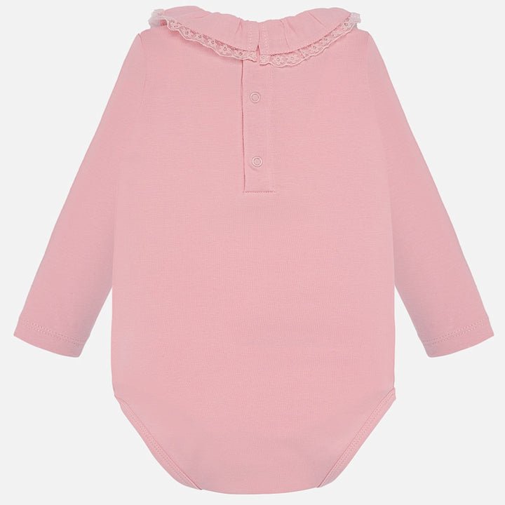 Pink Ruffle Onesie