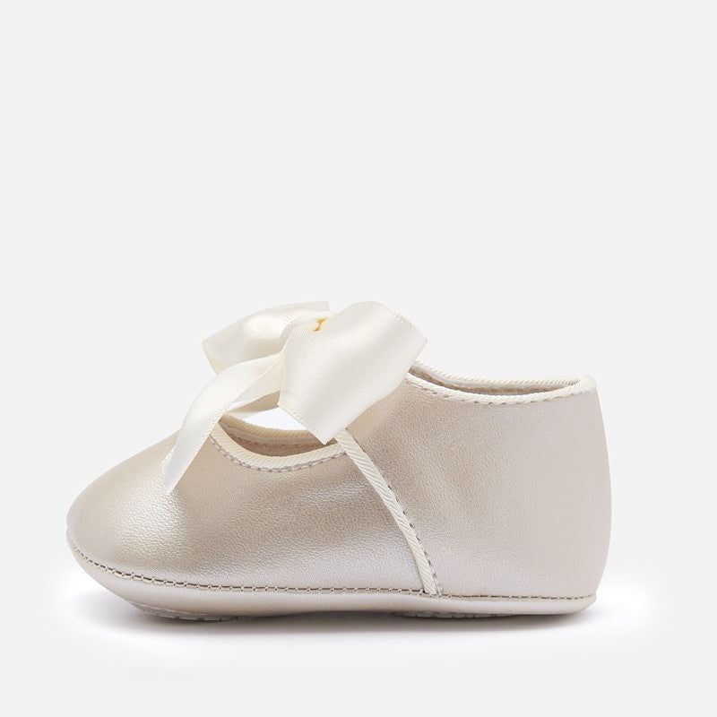 Pearl Ribbon Pre-Walker Shoes