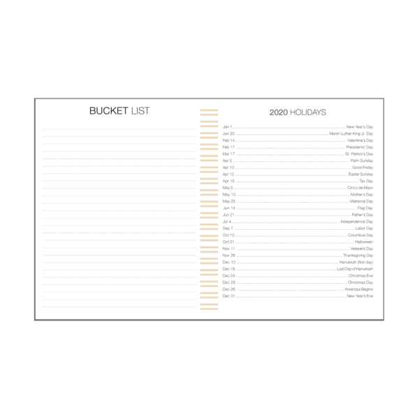 2020 Daily Purposeful Planner