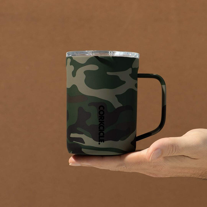 Woodland Camo 16 oz Coffee Mug