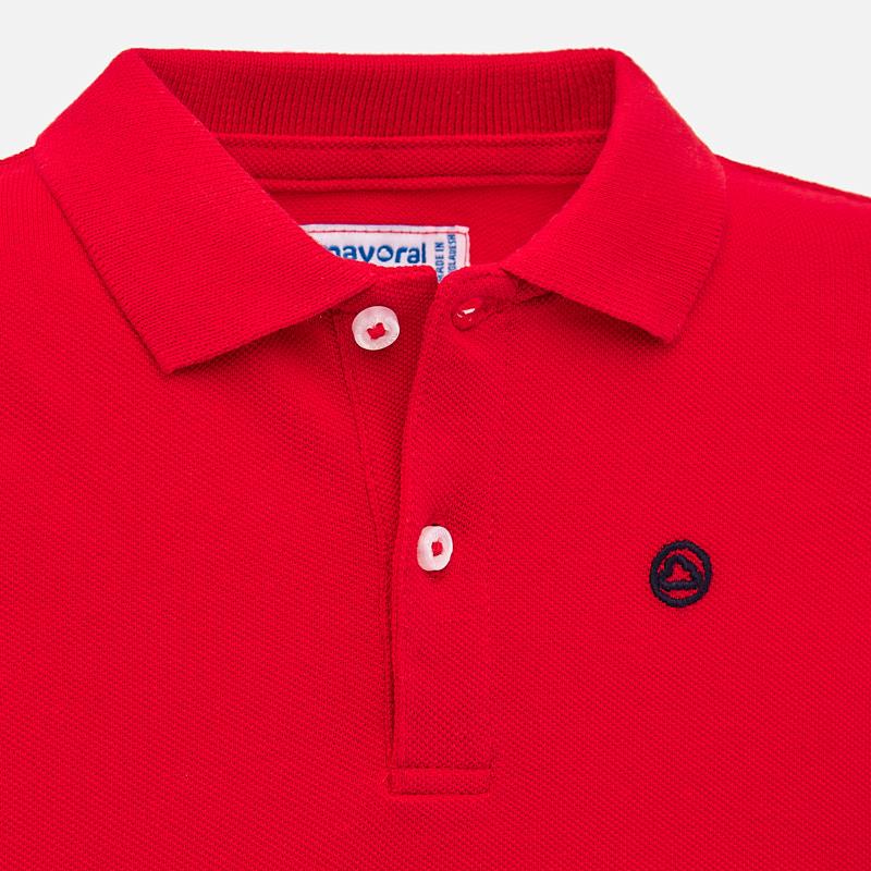 Red Short Sleeved Polo