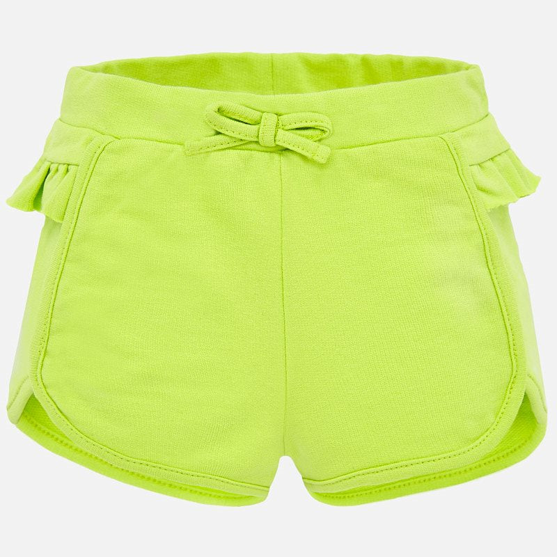 Pistachio Ruffle Shorts