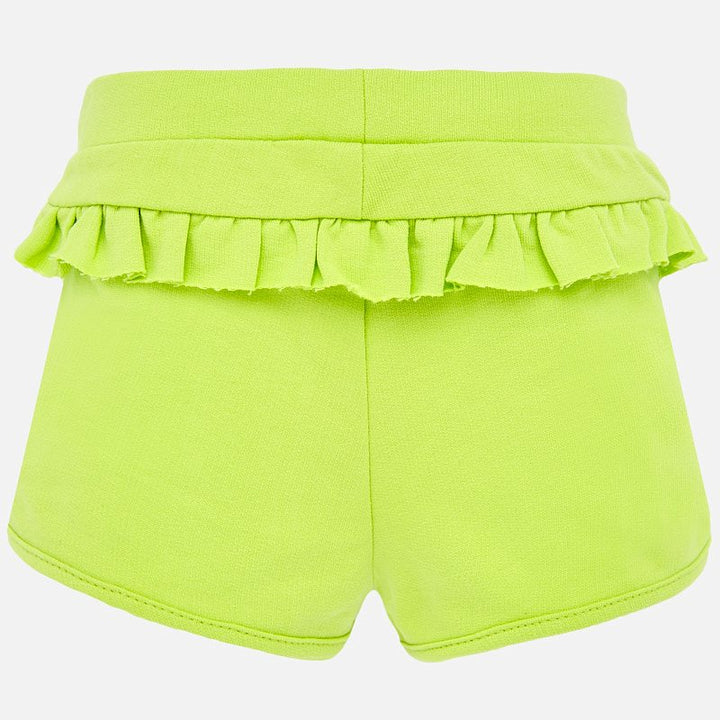 Pistachio Ruffle Shorts