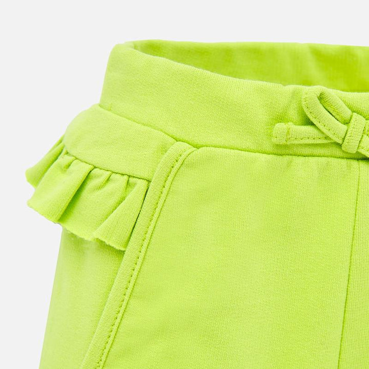 Pistachio Ruffle Shorts