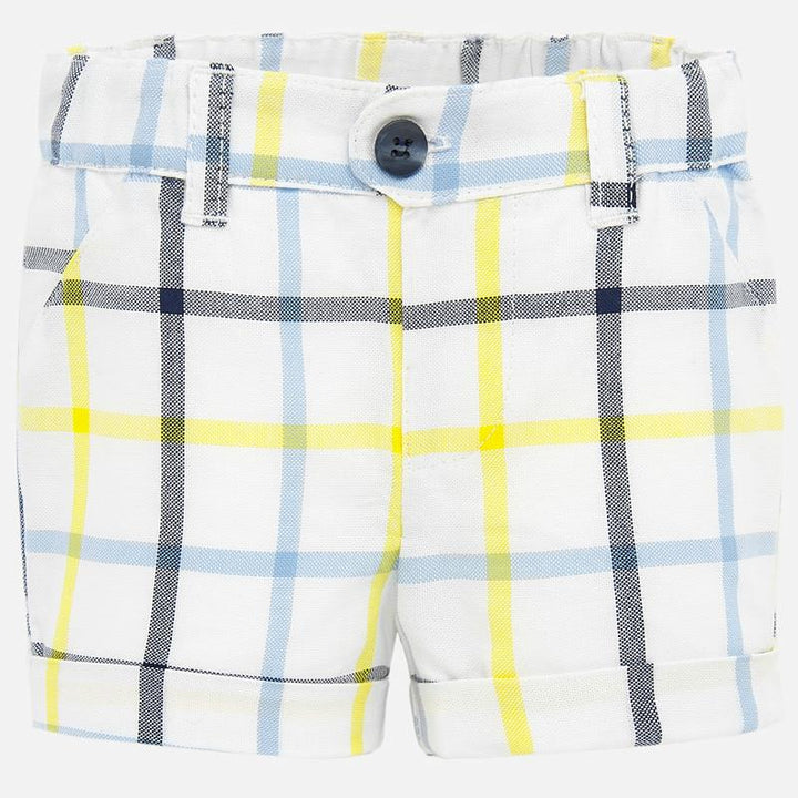 Plaid Bermuda Shorts