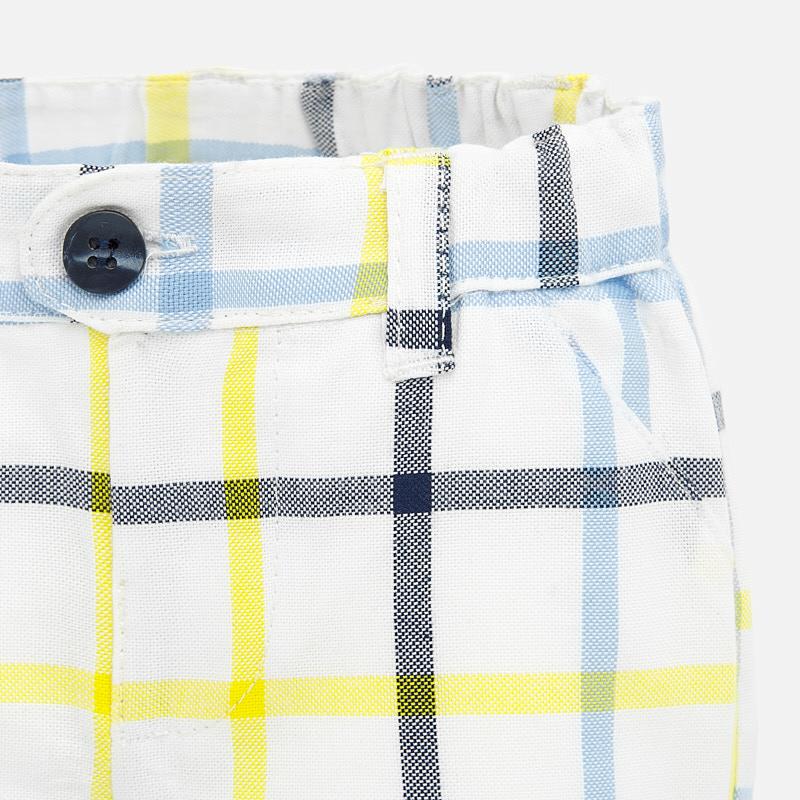 Plaid Bermuda Shorts