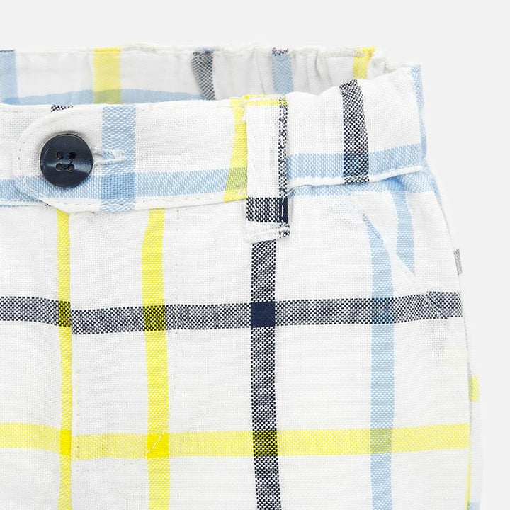 Plaid Bermuda Shorts