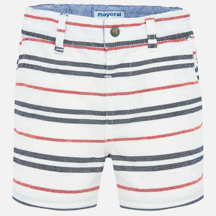 Striped Bermuda Shorts