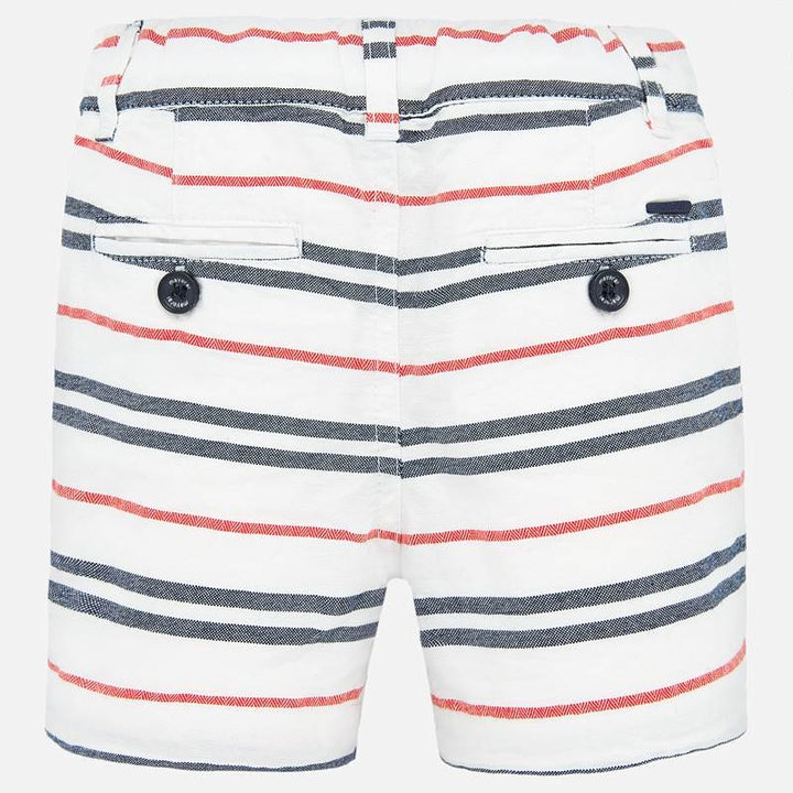 Striped Bermuda Shorts