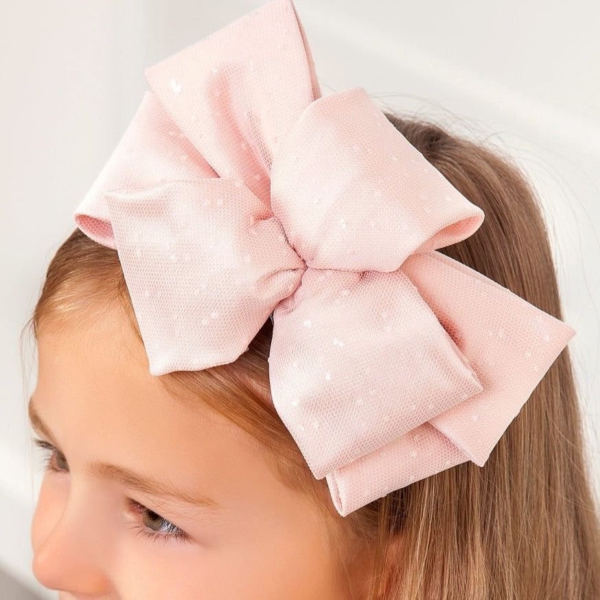 Pink Bow Headband